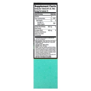 Thành phần vi chất của CheongKwanJang Koreselect Immune 10 Sticks 0.34 fl oz (10 ml) Each 819079012407