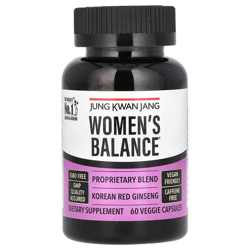Viên uống cân bằng phụ nữ CheongKwanJang 60 viên 10 cheongkwanjang women s balance 60 veggie capsules 139179 819079012896