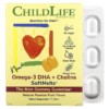 ChildLife Essentials Omega-3 DHA + Choline SoftMelts vị Chanh Dây 27 viên 4 Thực phẩm bổ sung ChildLife Essentials Omega-3 DHA + Choline SoftMelts Natural Passion Fruit 27 Tablets 608274110502