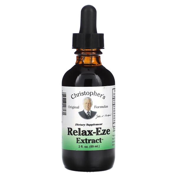 Christopher's Original Formulas Relax-Eze Extract 2 fl oz 59 ml 084783498131