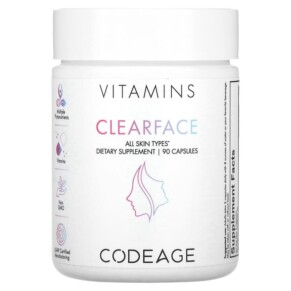 Thực phẩm bổ sung Codeage Clearface 90 Capsules 853919008731
