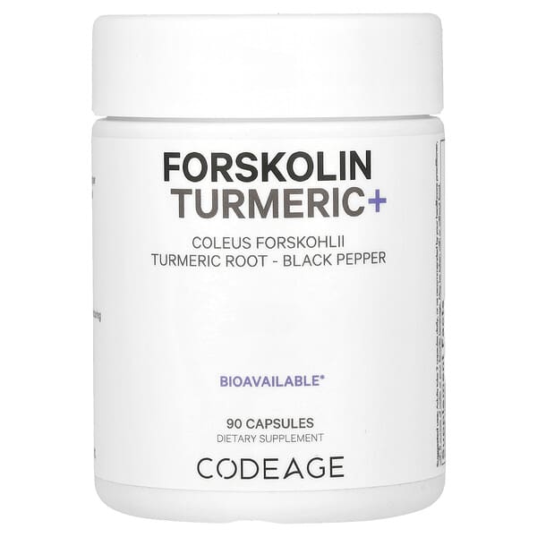 Codeage Forskolin Turmeric+ 90 viên 853919008212