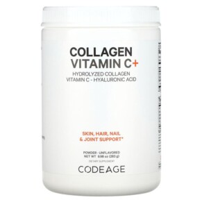 Thực phẩm bổ sung Codeage Hydrolyzed Collagen Peptides+ Powder Unflavored 9.98 oz (283 g) 853919008625