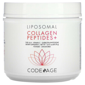 Thực phẩm bổ sung Codeage Liposomal Powder Collagen Peptides+ Unflavored 14.97 oz (424.50 g) 850026121858