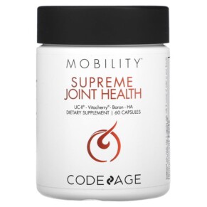 Thực phẩm bổ sung Codeage Mobility Supreme Joint Health UC-II Vitacherry Boron HA 60 Capsules 853919008694