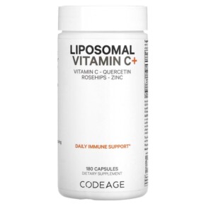 Thực phẩm bổ sung Codeage Vitamins Liposomal Vitamin C+ 180 Capsules 853919008649
