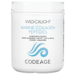 Thực phẩm bổ sung Codeage Wild-Caught Marine Collagen Peptides Hydrolyzed Collagen Unflavored 15.87 oz (450 g) 860507000404