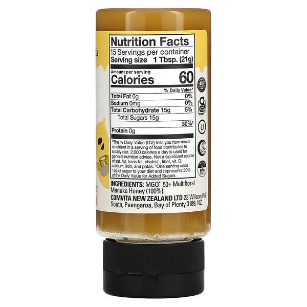 Comvita Kids Yummy Honey MGO 50+ 11 oz 312 g 9 Comvita Kids Yummy Honey MGO 50+ 11 oz 312 g 658196000436