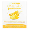 Thực phẩm bổ sung Coromega Omega-3 Squeeze Tropical Squeeze+D 30 Single Serving Packets 2.5 g Each 689269452227
