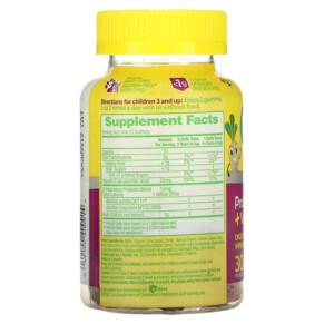 Thành phần vi chất của Culturelle Kids Probiotic + Veggie Fiber Gummies Berry Blast 30 Gummies 049100400914