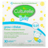 Thực phẩm bổ sung Culturelle Probiotics Baby Grow + Thrive Probiotics + Vitamin D Packets 12-24 Months Unflavored 30 Packets 049100400549