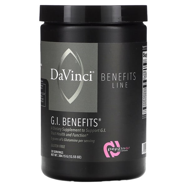 DaVinci Laboratories of Vermont Benefits Line G,I, Benefits 13,55 oz 384,15 g 10 davinci laboratories of vermont benefits line g i benefits 13 55 oz 384 15 g 128227 026664011145