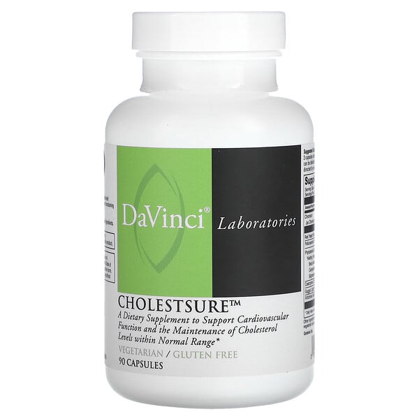 DaVinci Laboratories of Vermont Cholestsure 90 viên 10 davinci laboratories of vermont cholestsure 90 capsules 128193 026664014641