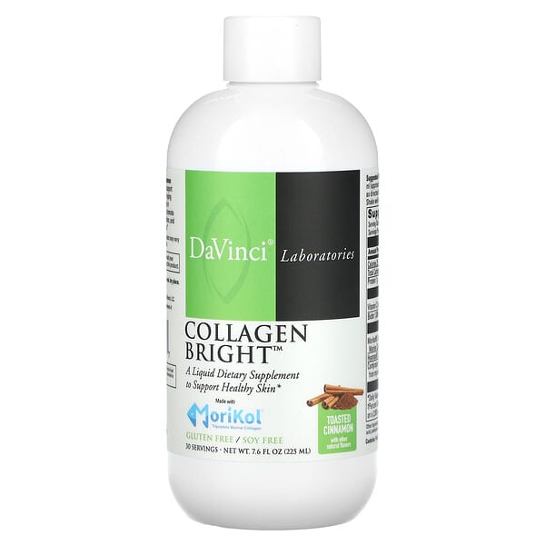 DaVinci Laboratories of Vermont Collagen Bright Toasted Cinnamon 7,6 fl oz 225 ml 026664017727