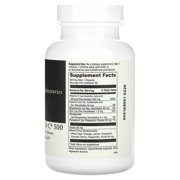 DaVinci Laboratories of Vermont DaVinci Poten-C 500 90 viên 9 DaVinci Laboratories of Vermont DaVinci Poten-C 500 90 viên 026664214195