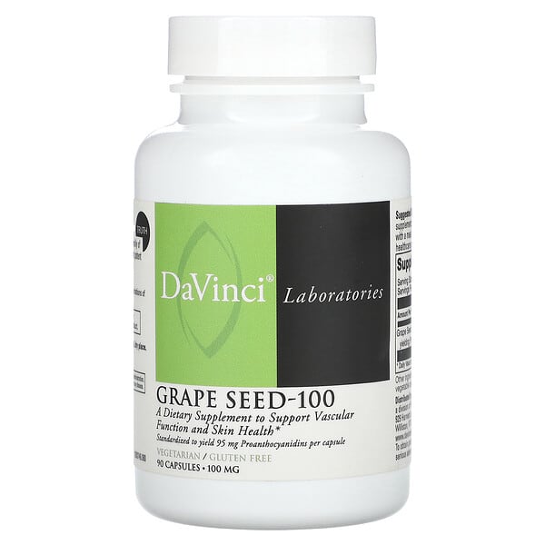 DaVinci Laboratories of Vermont Grape Seed-100 100 mg 90 viên 026664274694