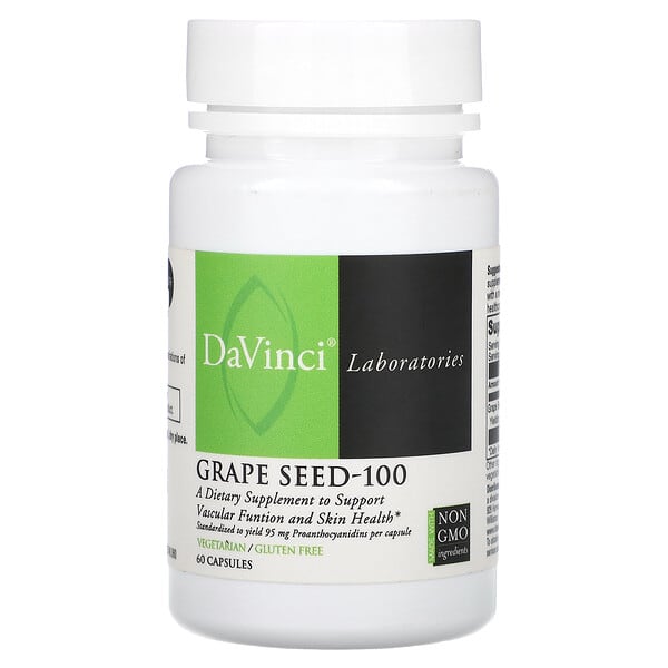 DaVinci Laboratories of Vermont Grape Seed - 100 60 viên 026664274663