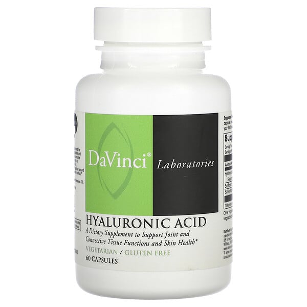 DaVinci Laboratories of Vermont Hyaluronic Acid 60 viên 026664298560