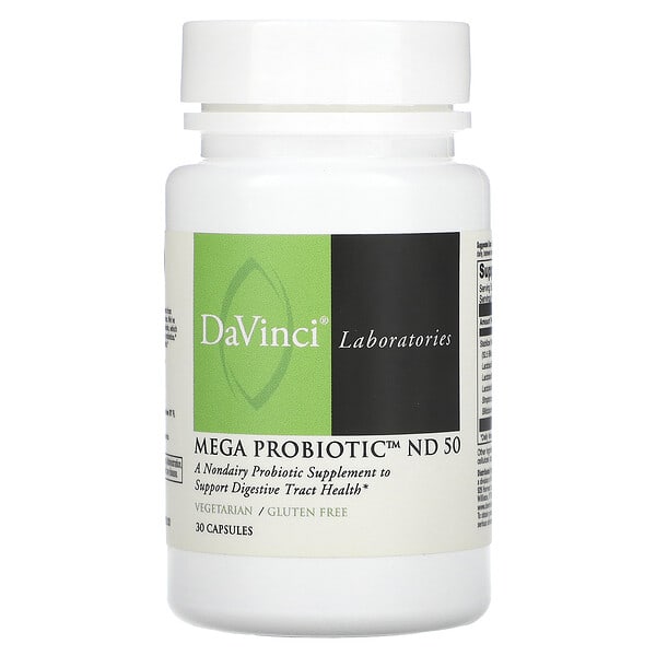 DaVinci Laboratories of Vermont Mega Probiotic ND 50 30 viên 10 davinci laboratories of vermont mega probiotic nd 50 30 capsules 128075 026664292933