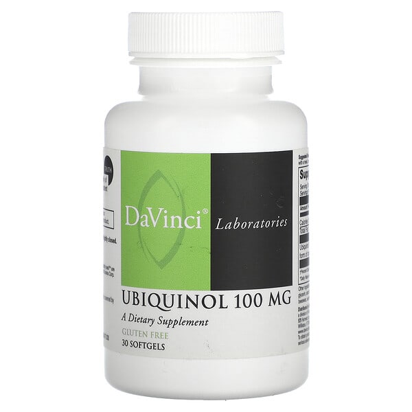 DaVinci Laboratories of Vermont Ubiquinol 100 mg 30 viên 10 davinci laboratories of vermont ubiquinol 100 mg 30 softgels 128138 026664247735