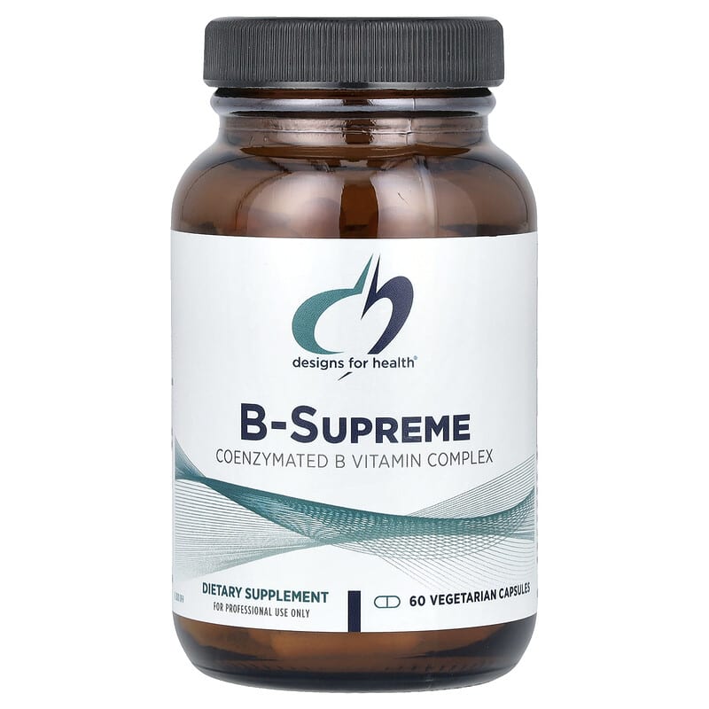 Designs For Health, B-Supreme, 60 viên chay 879452001190