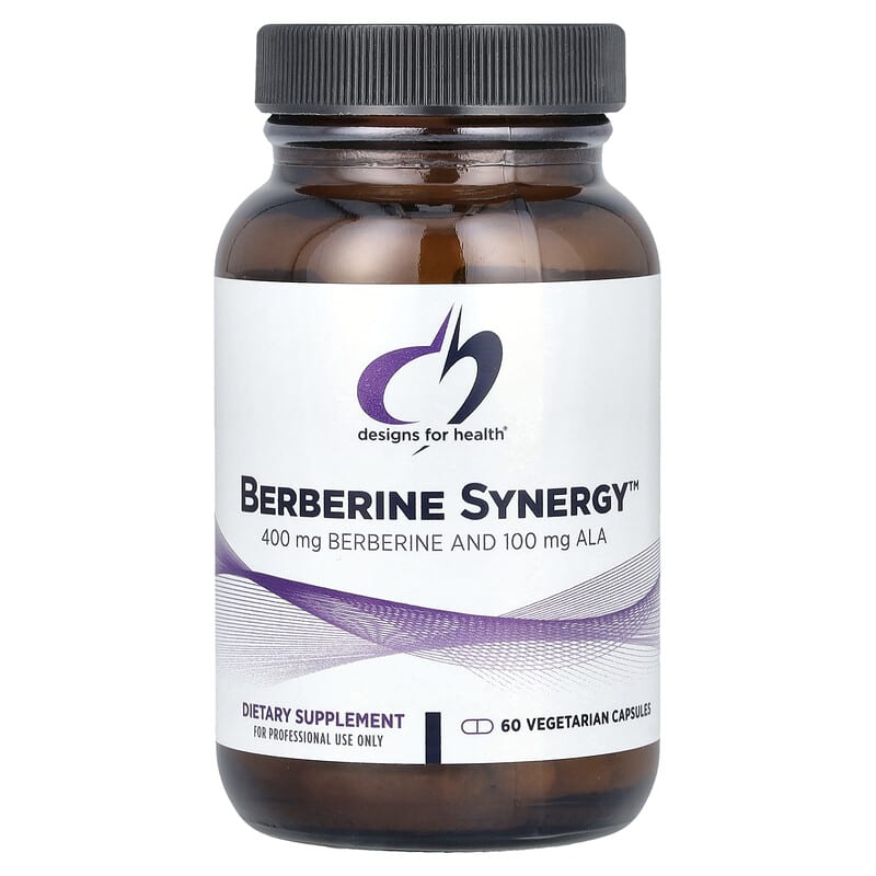 Designs For Health, Berberine Synergy™, 60 viên chay 879452003934