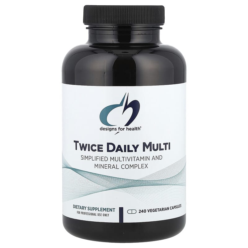 Designs For Health, Twice Daily Multi, 240 viên chay 879452000841