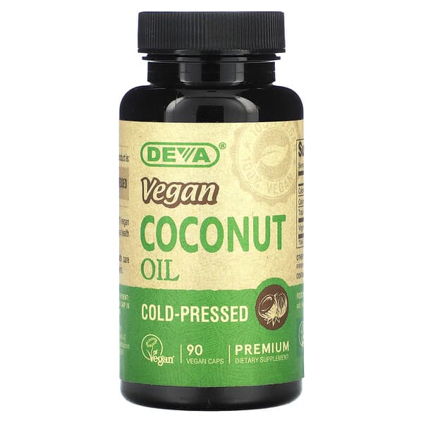 Deva Vegan Coconut Oil 90 viên 895634000478