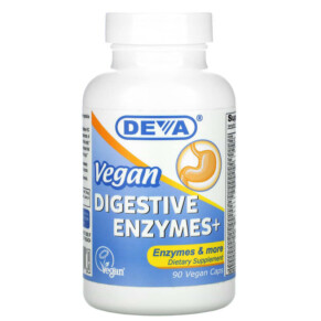Thực phẩm bổ sung Deva Vegan Digestive Enzymes+ 90 Vegan Caps 895634000300
