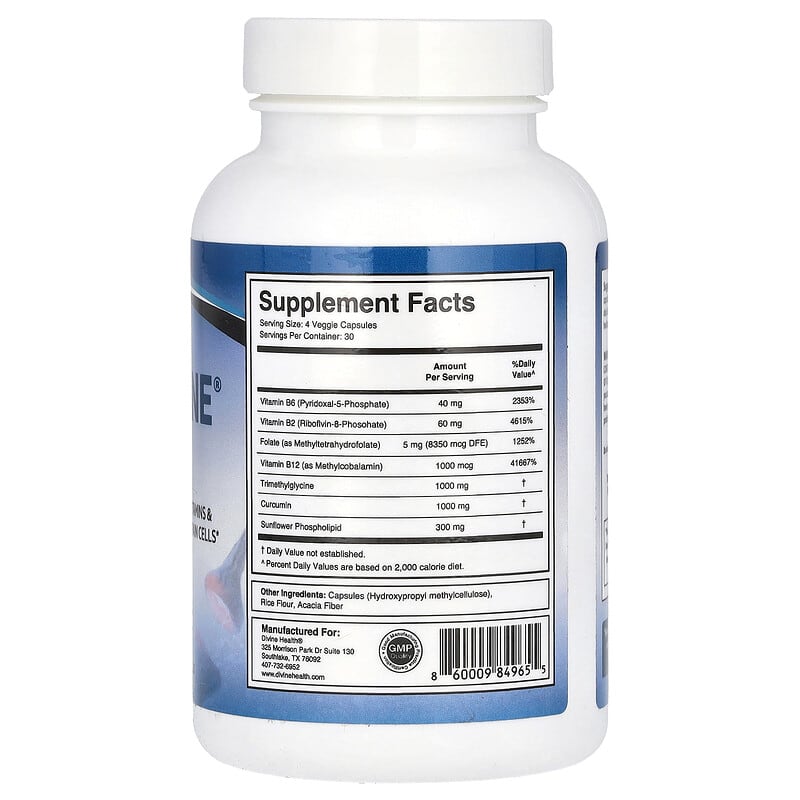 Viên uống bổ não Divine Health Brain Zone Basic 120 viên 9 Viên uống bổ não Divine Health Brain Zone Basic 120 viên 860009849655