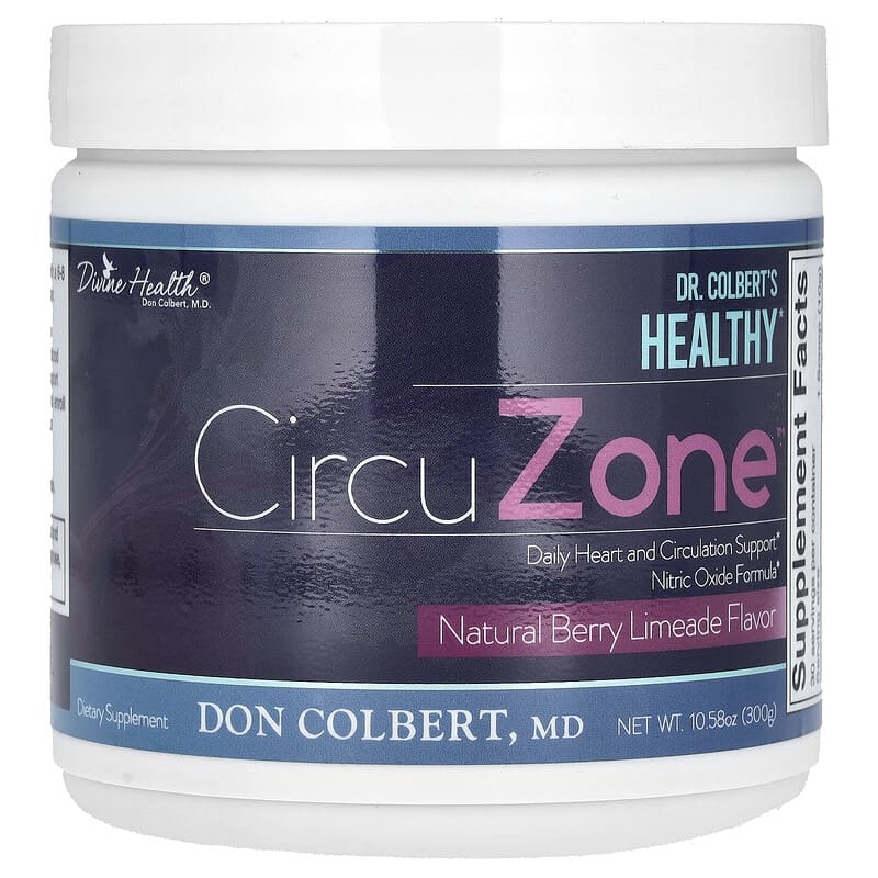 Divine Health, CircuZone™, Natural Berry Limeade, 10,58 oz (300 g) 860010993286