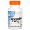 Thực phẩm bổ sung Doctor's Best Vegan D3 with Vitashine D3 2.500 IU 60 Veggie Caps 753950003026