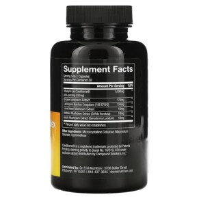 Thành phần vi chất của Dr. Emil Nutrition Total Gut Complex 60 Capsules 850002956580