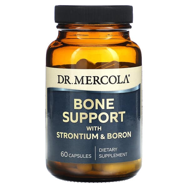 Dr, Mercola Bone Support with Strontium & Boron 60 viên 810487034944