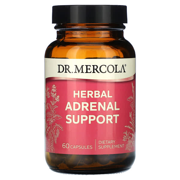 Dr, Mercola Herbal Adrenal Support 60 viên 810487033411