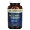 Thực phẩm bổ sung Dr. Mercola Keto Krill with Choline & Serine Phospholipids 180 Capsules 810487031981