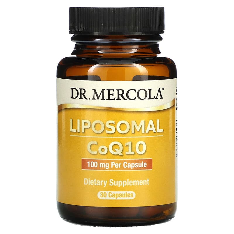 Viên uống Dr. Mercola Liposomal CoQ10 100 mg 30 viên 10 dr mercola liposomal coq10 100 mg 30 capsules 50545 813006014984