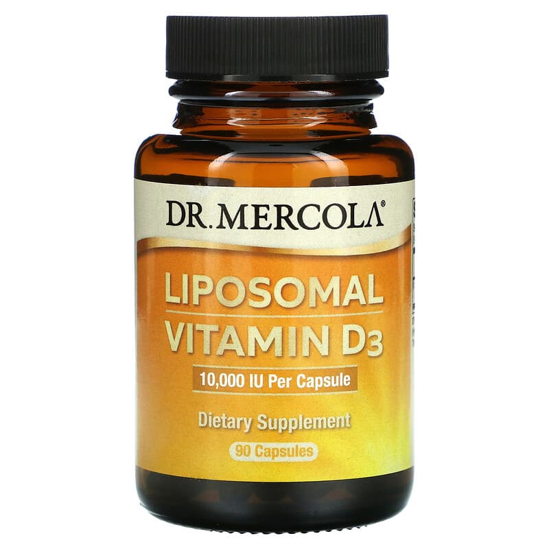Viên uống Vitamin D3 Liposomal 10.000 IU 90 viên của Dr. Mercola 10 dr mercola liposomal vitamin d3 10 000 iu 90 capsules 95083 810487032018