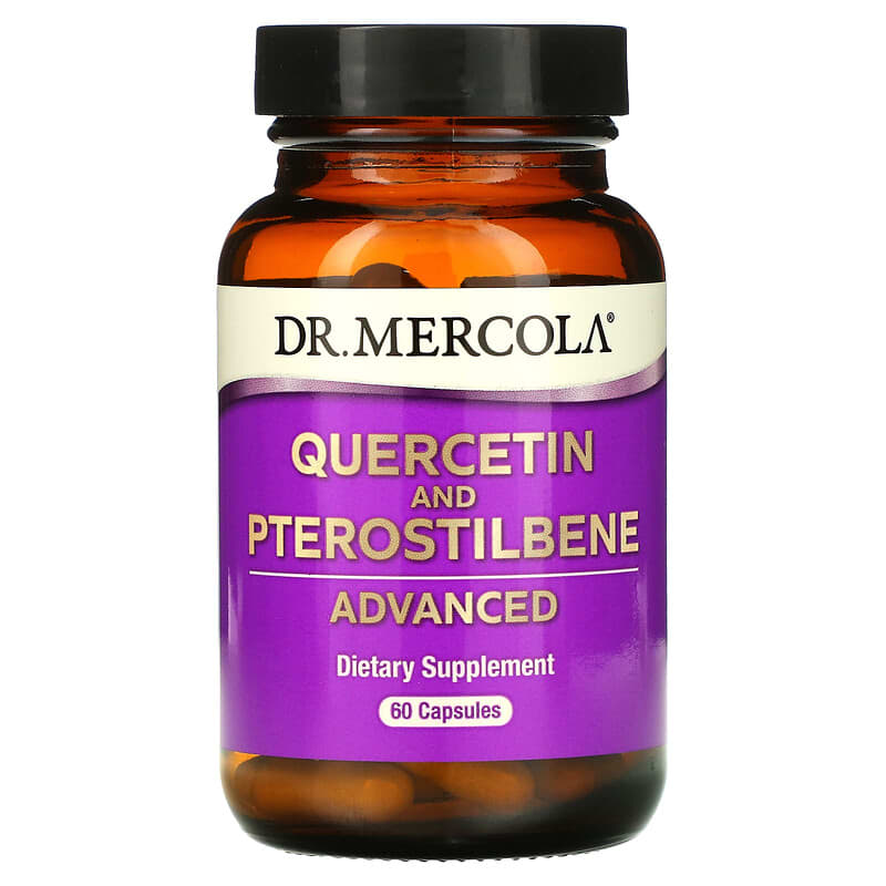 Viên uống Dr. Mercola Quercetin & Pterostilbene Nâng Cao 60 viên 10 dr mercola quercetin and pterostilbene advanced 60 capsules 89267 810487031721