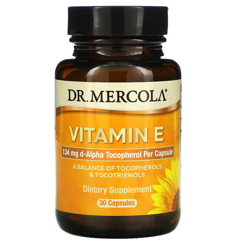 Viên uống Vitamin E Dr. Mercola 30 viên 10 dr mercola vitamin e 30 capsules 50544 813006015080