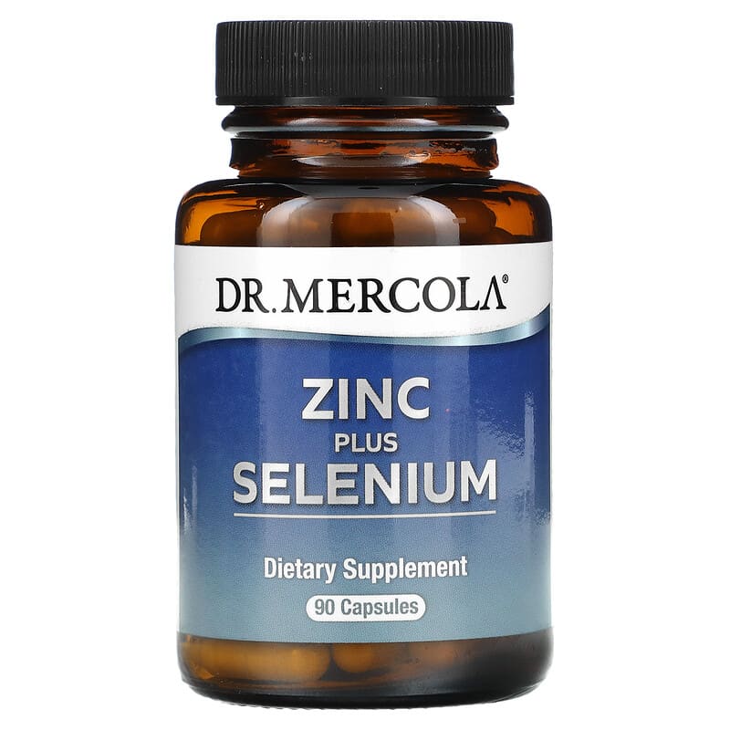Viên uống kẽm & selenium Dr. Mercola Zinc Plus Selenium 90 viên 10 dr mercola zinc plus selenium 90 capsules 86509 810487031523
