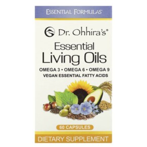 Thực phẩm bổ sung Dr. Ohhira's Essential Formulas Inc. Essential Living Oils 60 Capsules 695927121329
