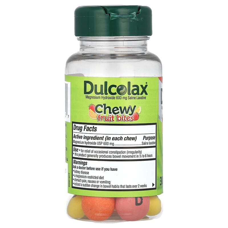 Dulcolax viên Ngậm Trái Cây Đa Hương Vị, 30 viên nhai 9 Dulcolax viên Ngậm Trái Cây Đa Hương Vị, 30 viên nhai 681421025607