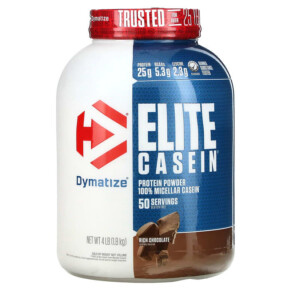 Thực phẩm bổ sung Dymatize Elite Casein Rich Chocolate 4 lb (1.8 kg) 705016226160