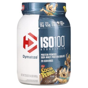 Thực phẩm bổ sung Dymatize ISO100 Hydrolyzed 100% Whey Protein Isolate Cocoa Pebbles 1.4 lb (640 g) 705016356201