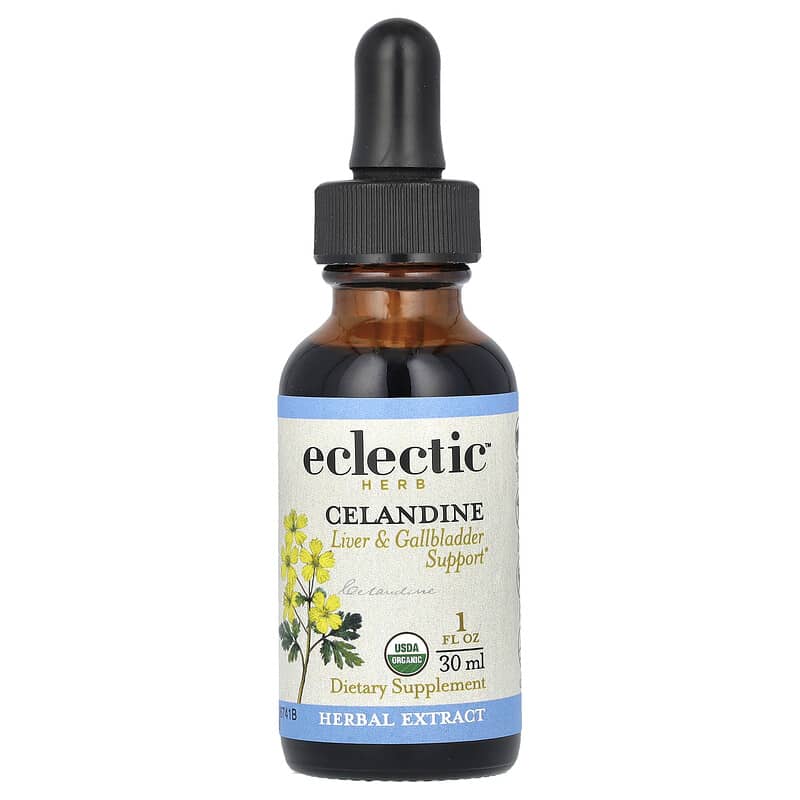 Thảo dược Celandine Eclectic Herb 30 ml 10 eclectic herb herb celandine 1 fl oz 30 ml 139024 023363101344