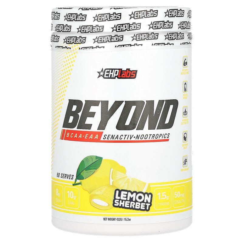 BCAA EAA EHPlabs Beyond Hương Chanh 15,2 oz (432 g) 10 ehplabs beyond bcaa eaa lemon sherbet 15 2 oz 432 g 137566 850034182919