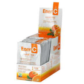 Thực phẩm bổ sung Ener-C Vitamin C Multivitamin Drink Mix Sugar Free Orange 1.000 mg 30 Packets 0.2 oz (5.35 g) Each 873024001304
