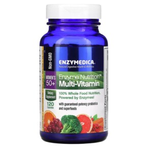 Thực phẩm bổ sung Enzymedica Enzyme Nutrition Multi-Vitamin Women's 50+ 120 Capsules 670480140215