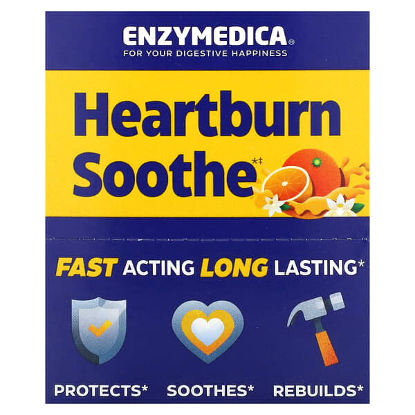 Enzymedica Heartburn Soothe 6 chai 2 fl oz 670480101322
